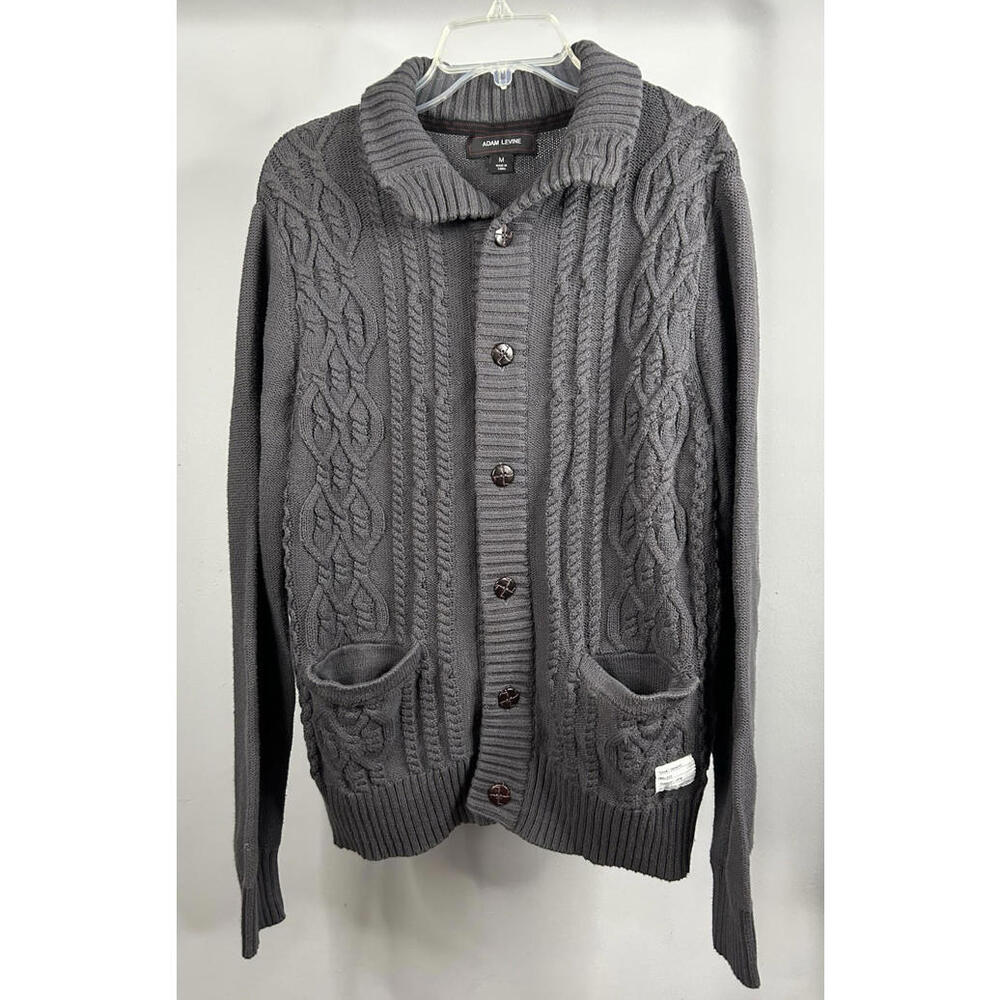 Adam Levine Cardigan Sweater Men’s Size Medium (Please Read)